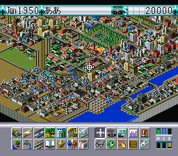 SimCity 2000 (Japan) In game screenshot